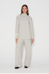 TAGLINES KNITTED TROUSERS AND TAGLINES KNITTED BLOUSE GREY